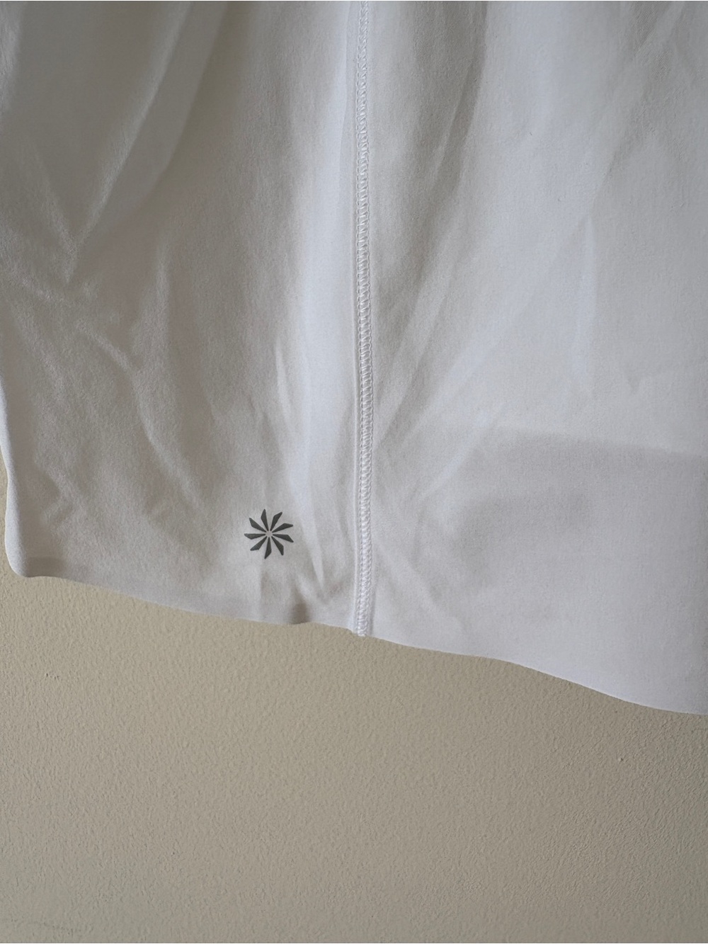 Athleta White Athletic Skort with Built-In Shorts - Picture 5 of 6